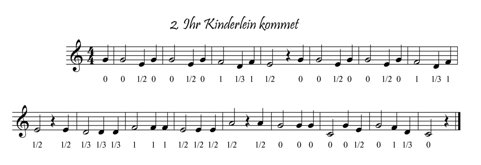 5 einfache Weihnachtslieder Trompete Brassport